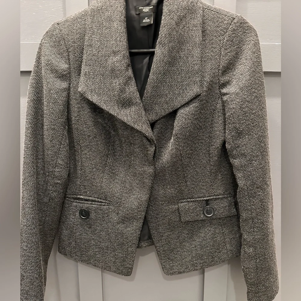 Women's Gray Blazer Jacket